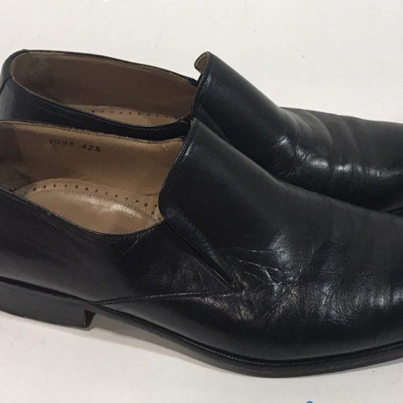 Magnanni Elegant Black Leather Men\'s Dress Loafers Size 42.5 main image 6